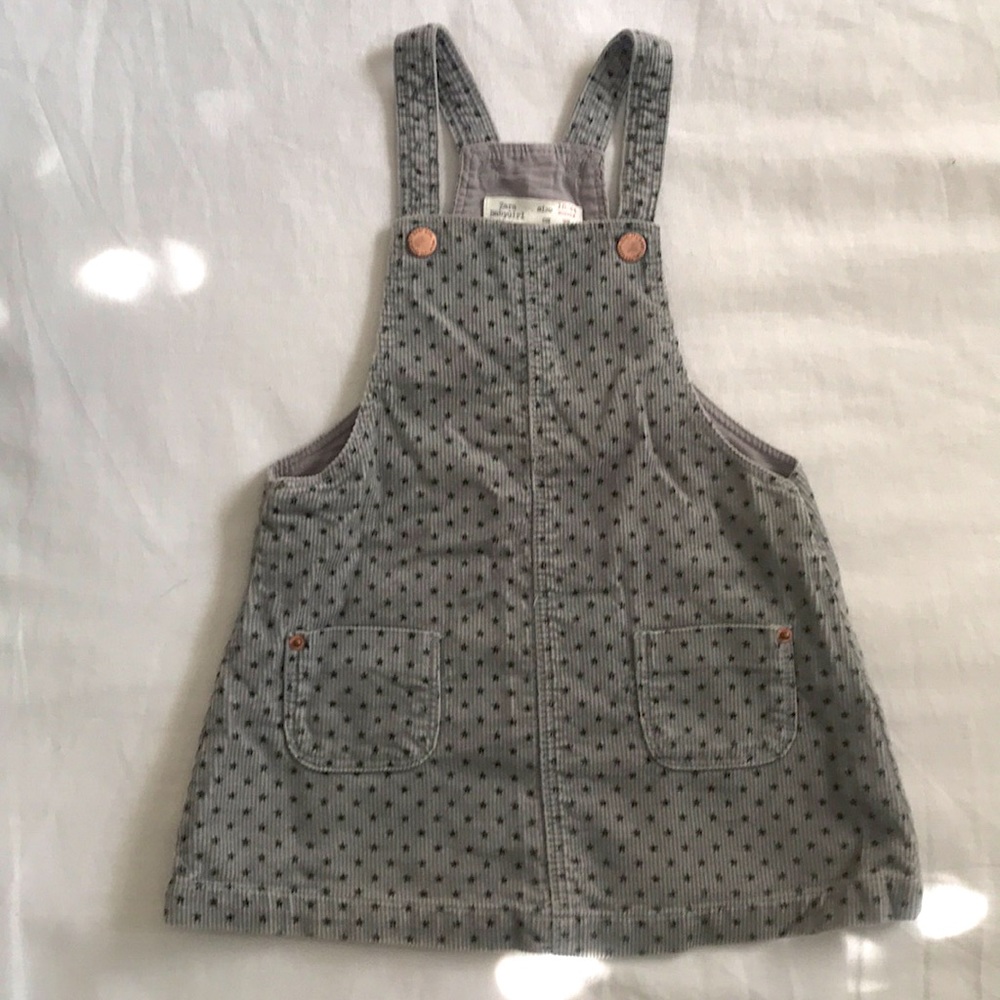 Zara corduroy star dress
